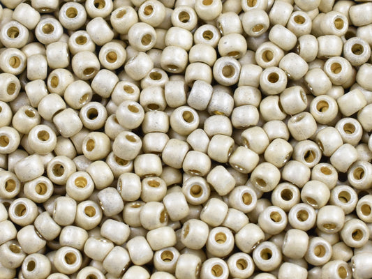 15G Matte Galvanized Aluminum PermaFinish Toho 6/0 Seed Beads