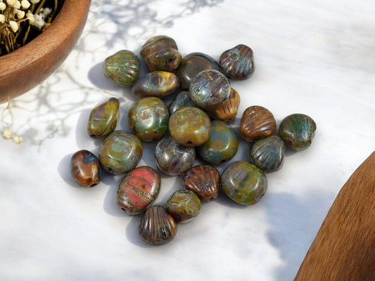 *25* Picasso Bead Soup Mix Beads